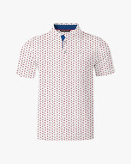 Freedom Hat Print Performance Polo
