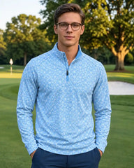 Frosted Crystal Quarter Zip