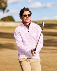 Garden Party Floral Quarter Zip