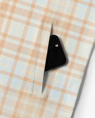 Golden Hour Plaid Quarter Zip