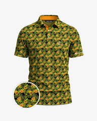 Green Pumpkin Cat Polo