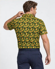 Green Pumpkin Cat Polo