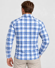 Harbor Light Plaid Quarter Zip