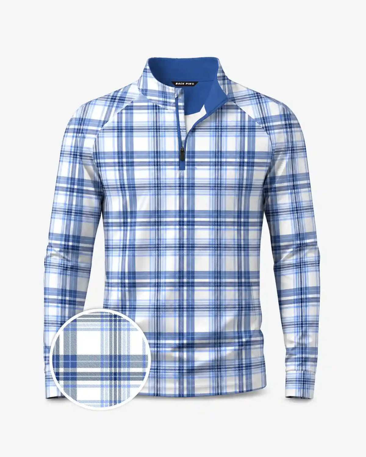 Harbor Light Plaid Quarter Zip