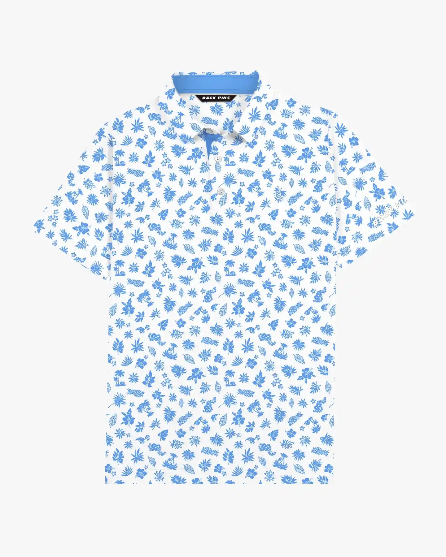Hawaiian Pineapple Polo-Back Pin Golf