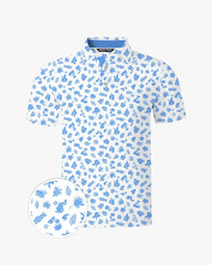 Hawaiian Pineapple Polo-Back Pin Golf