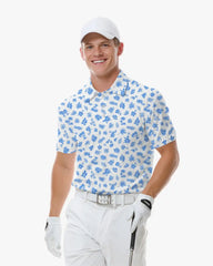 Hawaiian Pineapple Polo-Back Pin Golf