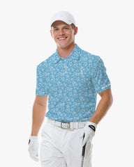 Hawaiian Floral Polo