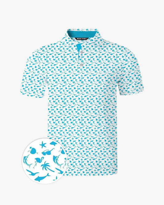 Island Daydream Polo - Back Pin Golf