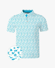 Island Daydream Polo - Back Pin Golf