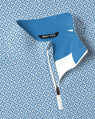 Ivy Blue Geo Quarter Zip
