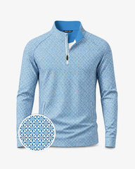 Ivy Blue Geo Quarter Zip