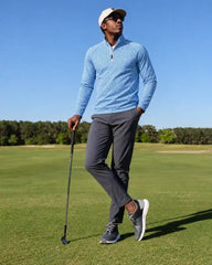 Ivy Blue Geo Quarter Zip