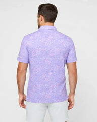 Lavender Paisley Polo