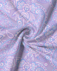 Lavender Paisley Quarter Zip