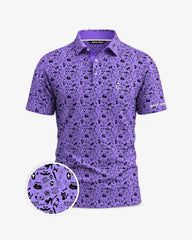 Midnight Cat Golf Polo