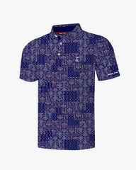 Midnight Paisley Polo