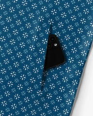Minimalist Geometric Quarter Zip