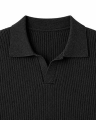 Minimalist Ribbed Knit Sweater