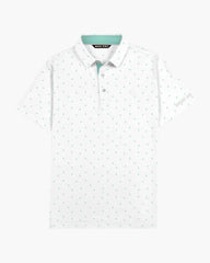 Mint Ditsy Polo