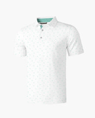 Mint Ditsy Polo