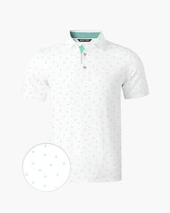 Mint Ditsy Polo