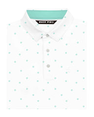 Mint Ditsy Polo