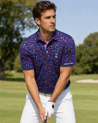 Neon Spooky Polo