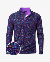 Neon Spooky Quarter Zip