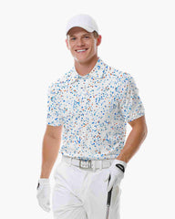 Neutral Tide Speckle Polo