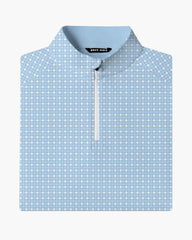 Ocean Sky Plaid Quarter Zip