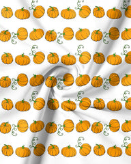 Orange Pumpkin Quarter Zip