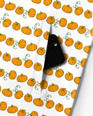 Orange Pumpkin Quarter Zip