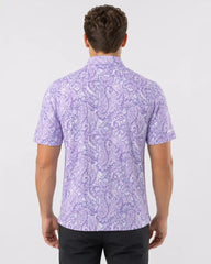 Orchid Paisley Polo