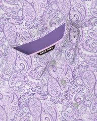 Orchid Paisley Polo