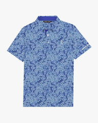 Paisley Print Shirt - Blue