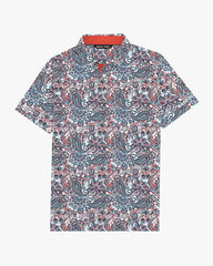 Paisley Print Shirt - Orange