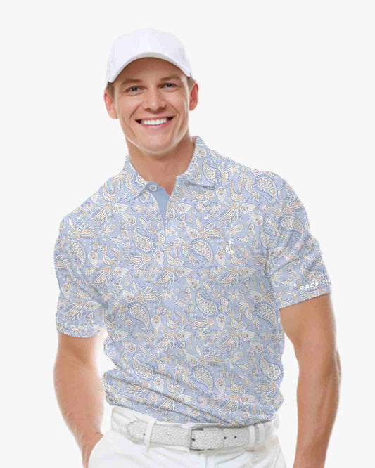 Paisley Print Shirt - Purple