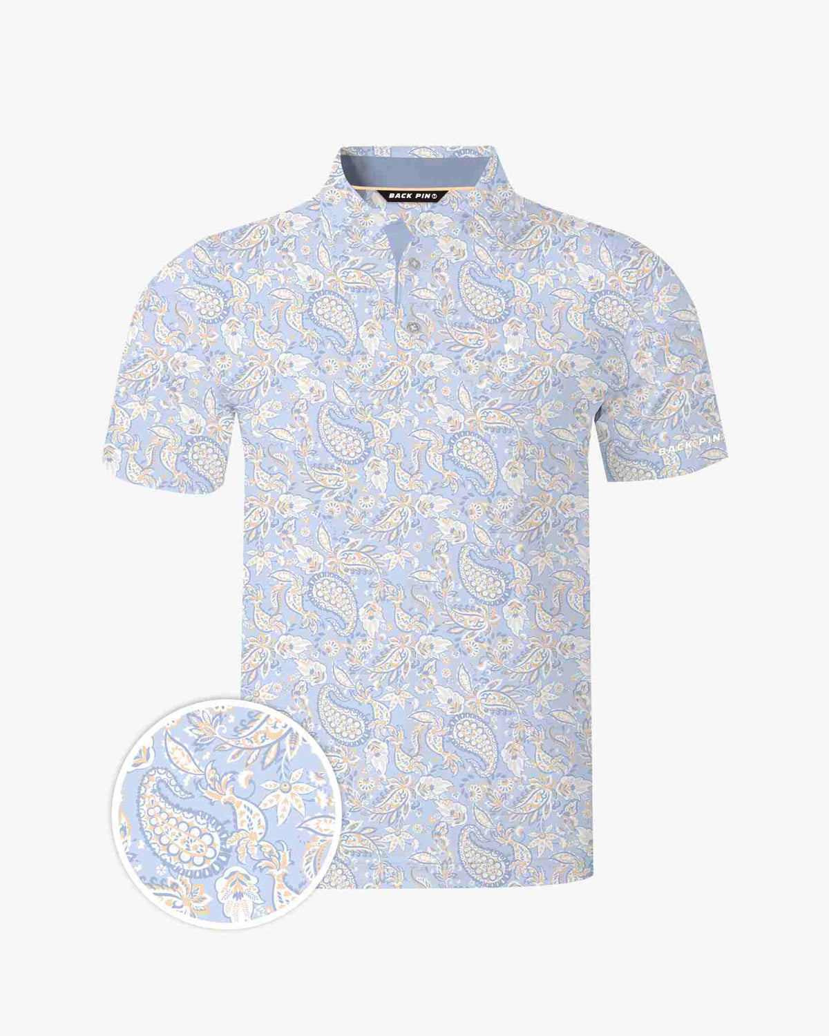 Paisley Print Shirt - Purple