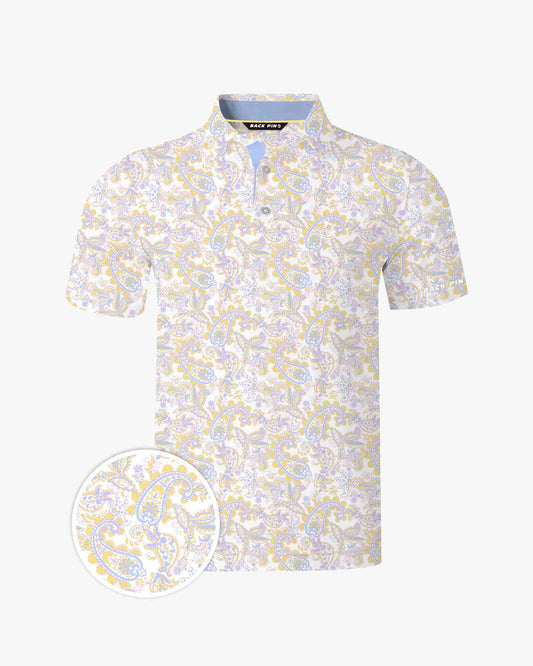 Paisley Print Shirt - Yellow