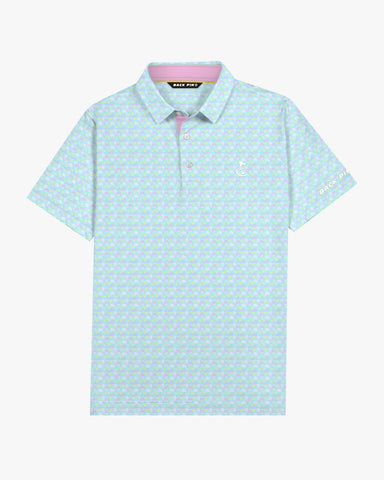 Par Fore Palm Tree Printed Polo