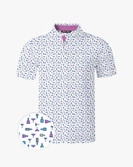 Party Transfusion 2.0 Golf Polo Shirt - Back Pin Golf