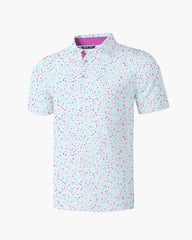 Pastel Bubble Dot Polo