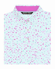 Pastel Bubble Dot Polo