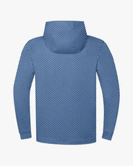 Patriotic Stars Navy Blue Hoodie