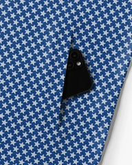 Patriotic Stars Navy Blue Quarter Zip