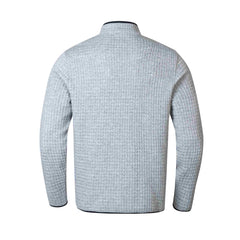 Plaid Quarter-Zip Sweatshirt