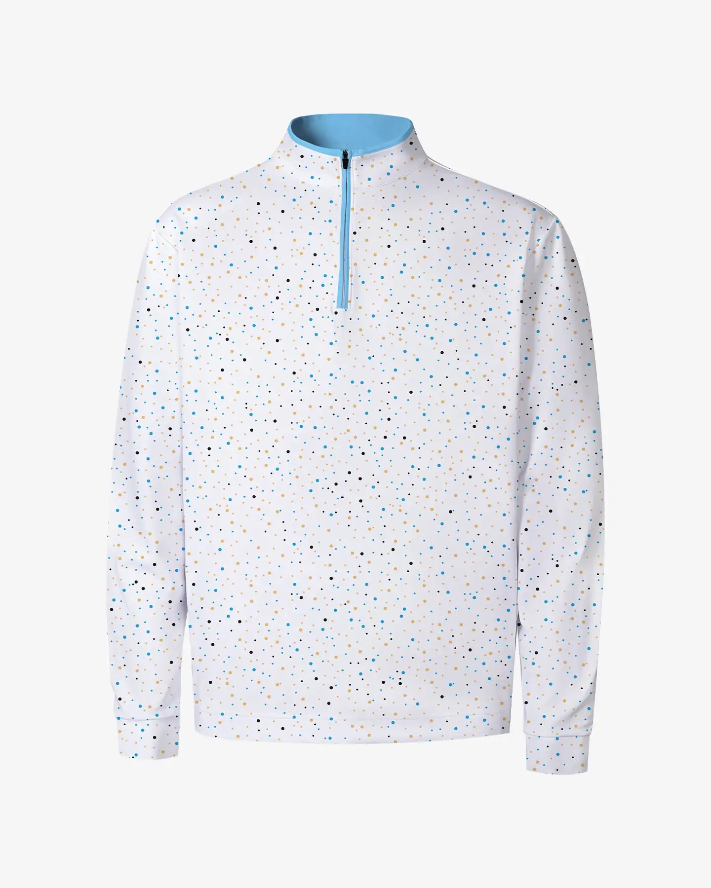 Polka Dot Men's Quarter Zip - Back Pin Golf