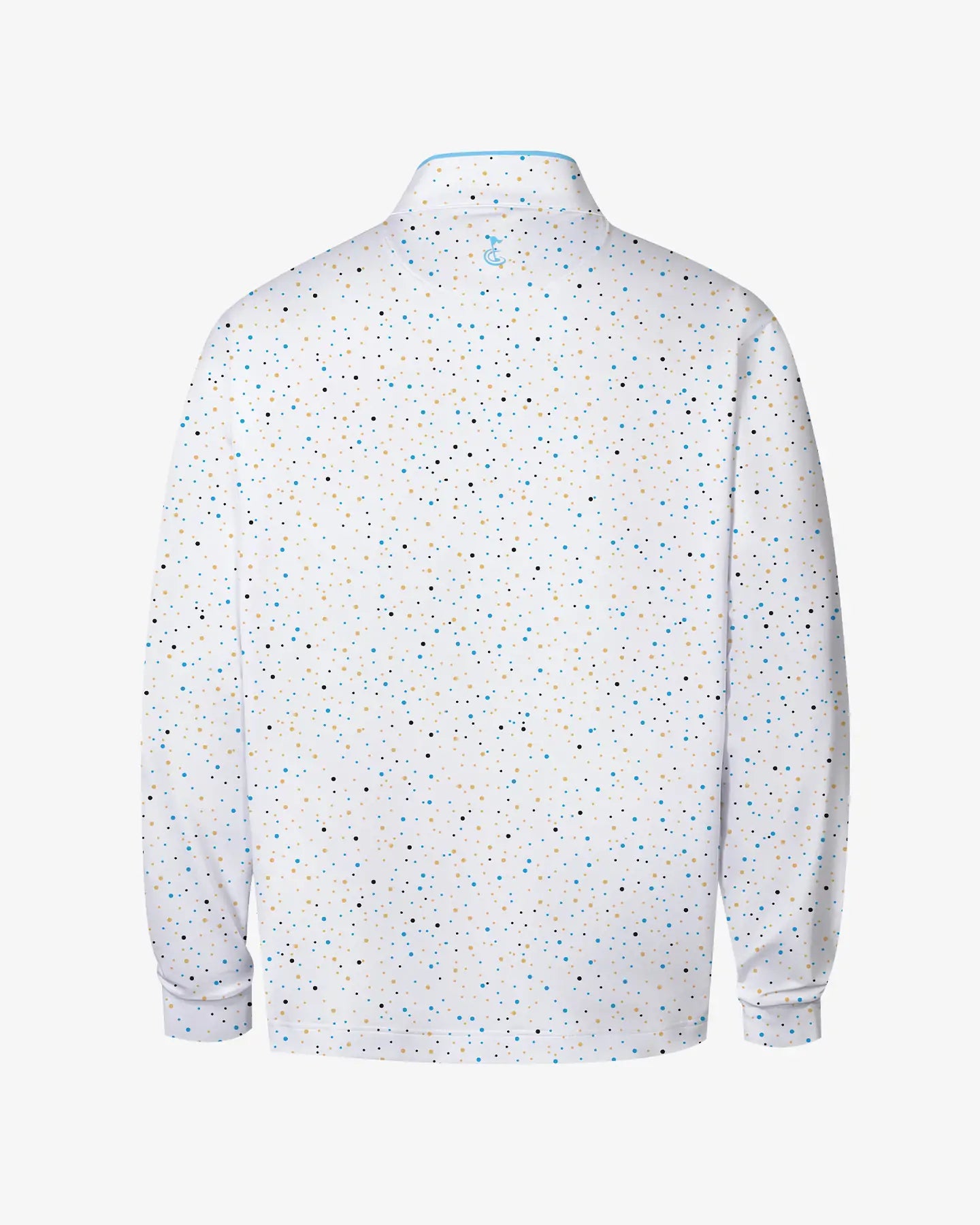 Polka Dot Men's Quarter Zip - Back Pin Golf