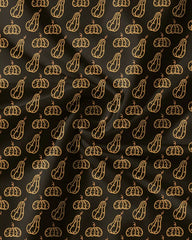 Pumpkin Outline Quarter Zip